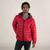 Members Only | Men's Zip Front Puffer Jacket, 颜色red