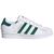 商品第1个颜色White/Green, Adidas | adidas Originals Superstar - Boys' Grade School