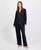 颜色: Deep Black, INC International | I.N.C International Concepts Women's Satin Pajama Set with Diamante Trim
