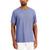 商品Alfani | Men's Solid Supima Blend Crewneck T-Shirt, Created for Macy's颜色Pompador Blue O