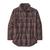 Patagonia | Women's Heavyweight Fjord Flannel Overshirt, 颜色Ice Caps  Dusky Brown