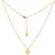 颜色: x, Savvy Cie Jewels | 18K Yellow Gold Vermeil Classic Chocker Necklace