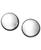 颜色: White Gold, Macy's | Flat Ball Stud Earrings (7mm) in 14k Yellow or White Gold