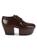 color BRUCIATO, Prada | Women's Leather Heeled Derbys