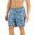 商品第1个颜色Pale Ink Blue, Club Room | Men's Pineapple Stripes Swim Trunks, Created for Macy's