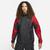 color Black/Gym Red, Jordan | Jordan Essential Woven Jacket - Men's