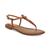 Sam Edelman | Gigi Signet T-Strap Flat Sandals, 颜色Saddle