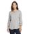 color Beige Plaid, Van Heusen | Women's 3/4 Sleeve V-Neck Top