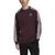 color Shadow Maroon, Adidas | adidas 3-Stripes Crew - Men's