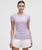 颜色: Herringbone Dot Lavender Frost, Lululemon | Swiftly Pointelle Short-Sleeve Shirt *Hip Length