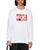 Diesel | T-Just-Ls-L6 Cotton Logo Graphic Long Sleeve Tee, 颜色White