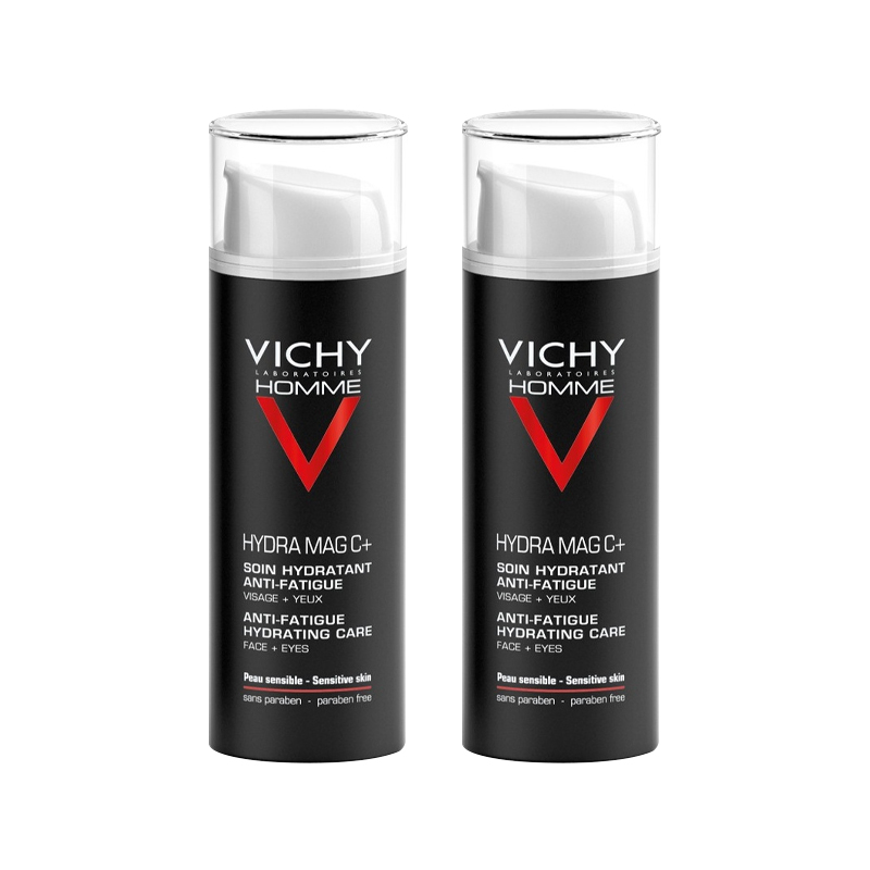 颜色: 50mlx2, Vichy | Vichy薇姿男士面部眼部二合一焕能保湿露50ml 抗疲劳补水保湿