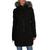 color Black, Vince Camuto | Vince Camuto Women's Heavyweight Down Fill Puffer Coat with Faux Fur Trim Hood