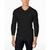 商品第1个颜色Black, Tommy Hilfiger | Men's Signature Solid V-Neck Sweater, Created for Macy's