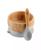 颜色: Gray, Avanchy | Baby Boys and Girls Bamboo Suction Bowl and Spoon Set