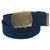 颜色: navy, CTM | Cotton Web 1.5 Inch Adjustable Military Buckle Belt