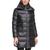 Calvin Klein | Women's Shine Bibbed Hooded Packable Puffer Coat, Created for Macy's, 颜色Pearlized Black