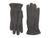 color Metal, UGG | 3 Point Leather Tech Gloves with Sherpa Lining