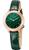 Lola Rose | Lola Rose Watches for Woen Gloden Halo Collection lewant Women's Dress Watch Ladies Watches, 颜色Green/Malachite