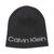 Calvin Klein | Women's Slouchy Logo Jacquard Beanie, 颜色Black