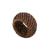 商品第1个颜色Brown, Saro Lifestyle | Rattan Napkin Rings with Woven Design, Set of 4, 2.4" x 2.4"