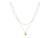 color Blue Mix, Chan Luu | Pre-Layered Enamel Bead Necklace with Charm