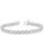 颜色: Sterling Silver, Macy's | Diamond Swirl Tennis Bracelet (1/2 ct. t.w.)