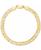 颜色: Gold Over Silver, Macy's | Men's Mariner Link Chain Bracelet in 14k Gold-plated Sterling Silver