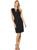 color Black, Kate Spade | Seamed Ponte Dress