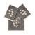 商品第8个颜色Charcoal, Linum Home Textiles | Textiles Turkish Cotton Mariposa Embellished Towel Set, 3 Piece
