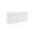 商品第2个颜色White, Aston and Arden | Aegean Eco-Friendly Recycled Turkish Washcloths (8 Pack), 13x13, 600 GSM, Solid Color with Weft Woven Stripe Dobby, 50% Recycled, 50% Long-Staple Ring Spun Cotton Blend, Low-Twist, Plush, Ultra Soft