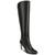 Sam Edelman | Women's Shauna Tall Dress Boots, 颜色Black Leather