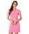 商品U.S. POLO ASSN. | Dot Polo Dress颜色Pink Sangria