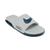 颜色: Pure Platinum, Blue, NIKE | Men's Air Max Cirro Slide Sandals from Finish Line