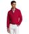 商品第5个颜色Park Avenue Red, Ralph Lauren | Mesh-Knit Cotton 1/4 Zip Sweater