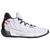 color White/Core Black/Scarlet, Adidas | adidas Dame 7 - Men's