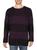 INC International | Mens Ribbed Pullover Crewneck Sweater, 颜色deep purple
