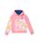 Jordan | Outside The Lines Pullover Hoodie (Little Kids/Big Kids), 颜色Coral Chalk