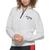 商品Tommy Hilfiger | Tommy Hilfiger Sport Womens Cozy Comy 3/4 Zip Pullover颜色White Stone Heather