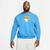 color Imperial Blue/Univ Gold, NIKE | Nike S. I. Graphic Crew - Men's