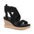 UGG | Women's Ileana Ankle-Strap Espadrille Platform Wedge Sandals, 颜色Black