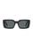 商品Celine | 51MM Rectangular Sunglasses颜色BLACK
