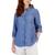 商品Charter Club | Women's Linen Shirt, Created for Macy's颜色Blue Ocean