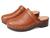 商品Madewell | The Cecily Clog in Oiled Leather颜色English Saddle