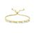 颜色: Gold, Macy's | Diamond Accent San Marco Link Bolo Adjustable Bracelet in Silver Plate, Gold Plate or Rose Gold Plate