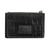color Black, Mancini Leather Goods | Women's Croco Collection RFID Secure Card Case and Coin Pocket