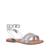 商品第2个颜色Silver Metallic, Nina | Big Girls Cameena Fastening Strap Sandals