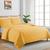 颜色: yellow/square, Peace Nest | Peace Nest Duvet Cover with Pillowcase