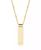 颜色: Gold - N, brook & york | Maisie Initial Gold-Plated Pendant Necklace