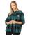 商品Carhartt | Rugged Flex® Loose Fit Midweight Flannel Long Sleeve Plaid Shirt颜色Slate Green